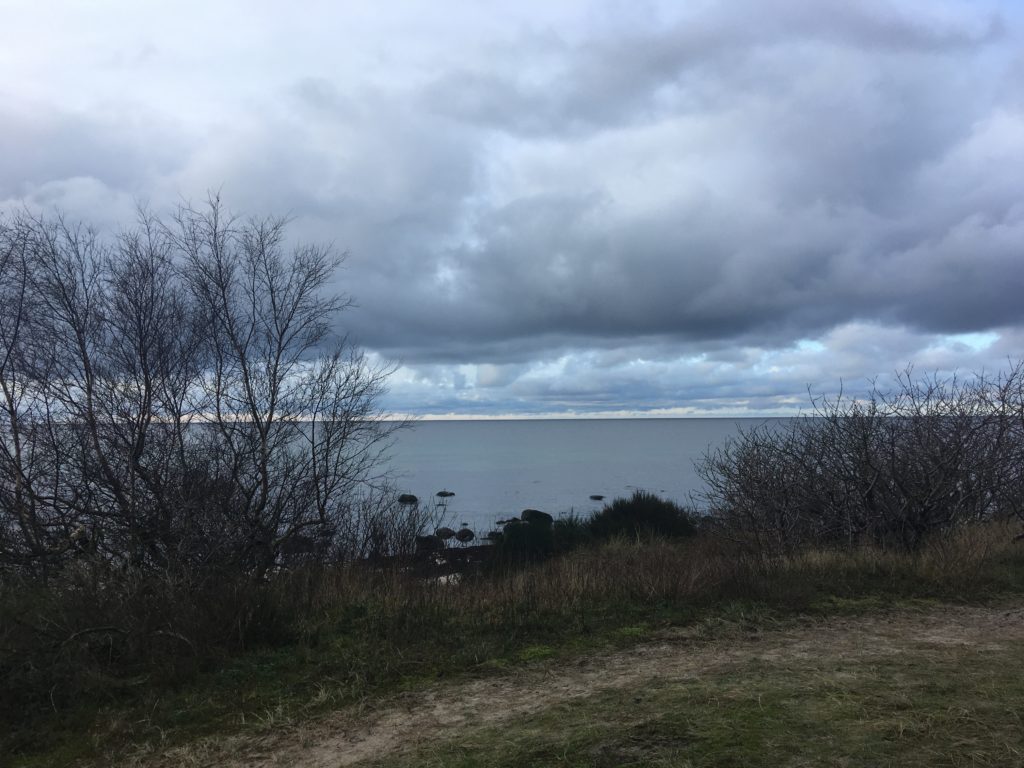 gråvejr på Bornholm
